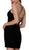 Nox Anabel - A628 Sleeveless Embroidered Halter Fitted Dress
