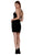 Nox Anabel - A628 Sleeveless Embroidered Halter Fitted Dress