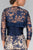 Elizabeth K - GL1419 Embellished Lace Sweetheart Trumpet Dress In Blue