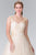 GL2202 Embroidered Ruched Bridal Dress