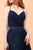 Elizabeth K - GL2667 Ruched Sweetheart A-Line Dress In Blue