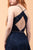 Elizabeth K - GL2667 Ruched Sweetheart A-Line Dress In Blue