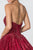 Elizabeth K - GL2804 Embellished Sweetheart Ballgown with Bolero In Red