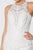 Elizabeth K - GL2818 Embellished Illusion Jewel Trumpet Bridal Dress In White and Neutral