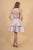 Elizabeth K - GS1603 Strappy Tiered A-Line Cocktail Dress In Pink