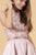Elizabeth K - GS1603 Strappy Tiered A-Line Cocktail Dress In Pink