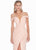 Ashley Lauren - 1497 Off-Shoulder Evening Dress with Slit In Pink