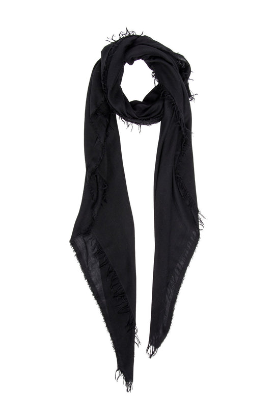 ANNIKA Italian Scarf | ANNIKA Foulard Italien noir
