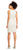 Adrianna Papell - AP1D100569 Sleeveless V-Neck Embroidered Dress In White