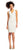 Adrianna Papell - AP1D100569 Sleeveless V-Neck Embroidered Dress In White