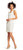 Adrianna Papell - AP1D100569 Sleeveless V-Neck Embroidered Dress In White