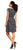 Adrianna Papell - AP1D100661 Polka Dot A-Line Faille Dress in Black and White