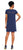 Adrianna Papell - AP1D100707 Bateau Sheath Dress with Illusion Details in Blue
