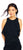 Adrianna Papell - AP1D100739 Flutter Paneled Cape Chiffon Dress In Black