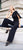 Adrianna Papell - AP1D101319 One Shoulder Flutter Sleeve Jumpsuit in Black