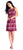 Adrianna Papell - AP1D101416  Lace Jewel Cocktail Dress In Red