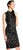 Adrianna Papell - AP1D101525 High Neck Floral Cocktail Dress In Black