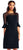 Adrianna Papell - AP1D101617 Illusion Bateau A-Line Cocktail Dress In Black