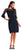 Adrianna Papell - AP1D101617 Illusion Bateau A-Line Cocktail Dress In Black
