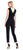 Adrianna Papell - AP1D102021 Folded High Neck Jumpsuit In Black