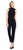 Adrianna Papell - AP1D102021 Folded High Neck Jumpsuit In Black