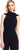 Adrianna Papell - AP1D102021 Folded High Neck Jumpsuit In Black