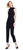 Adrianna Papell - AP1D102021 Folded High Neck Jumpsuit In Black