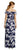 Adrianna Papell - AP1D102274 Floral Off-Shoulder Evening Dress In Blue and Multi-Color