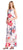 Adrianna Papell - AP1D102288 Floral Bateau A-Line Dress In Pink and Multi-Color