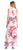 Adrianna Papell - AP1D102288 Floral Bateau A-Line Dress In Pink and Multi-Color