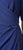 Adrianna Papell - AP1D102603 V-Neck Quarter Length Sleeves Dress In Blue