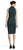 Adrianna Papell - AP1D102617 Cowl High Neck Fitted Cocktail Dress In Green