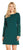 Adrianna Papell - AP1D102864 Long Sleeves Fringe Cocktail Dress In Green