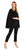 Adrianna Papell - AP1D102917 Crepe Formal Jumpsuit with Cape In Black