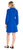 Adrianna Papell - AP1D103006 Ruffled Jewel Long Sleeves Cocktail Dress In Blue