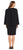Adrianna Papell - AP1D103195 Jewel Cape Sleeve Cocktail Dress In Black