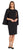 Adrianna Papell - AP1D103195 Jewel Cape Sleeve Cocktail Dress In Black
