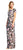 Adrianna Papell - Bateau Neck Column Dress AP1E200430 in Black and Multi-Color