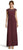 Adrianna Papell - AP1E200452 Illusion Jewel A-Line Evening Dress In Red