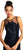 Adrianna Papell - Sequined Illusion Bateau Sheath Dress AP1E200464  in Black