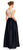 Adrianna Papell - AP1E200504 Two Toned Pearl Beaded Taffeta Gown  in Black and Neutral
