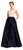 Adrianna Papell - AP1E200504 Two Toned Pearl Beaded Taffeta Gown  in Black and Neutral