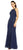 Adrianna Papell - Beaded mermaid dress with sheer back AP1E200566 in Blue