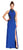Adrianna Papell - Halter Neck Sheath Dress AP1E200688 in Blue