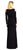 Adrianna Papell - AP1E200716 Cold Shoulder Ruched Evening Gown in Black