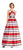 Adrianna Papell - Stripes Multi-Color Long Dress AP1E200792 in Orange and Multi-Color