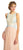 Adrianna Papell - Sleeveless Colorblock Dress AP1E200930 in Orange White and Multi-Color