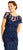 Adrianna Papell - AP1E200980 Embellished Illusion Bateau Sheath Dress in Blue