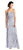 Adrianna Papell - AP1E201262 Floral Beaded Blouson Column Dress in Gray, Multi-Color