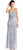 Adrianna Papell - AP1E201262 Floral Beaded Blouson Column Dress in Gray, Multi-Color